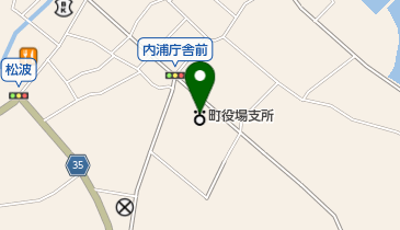 鳳珠郡内浦庁舎の地図画像