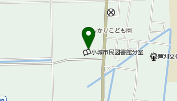 小城市芦刈出張所の地図画像