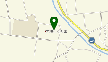 かほく市大海連絡所の地図画像