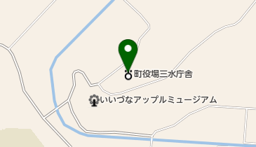 上水内郡三水仮庁舎の地図画像