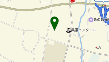 美濃市中有知地域ふれあいセンターの地図画像