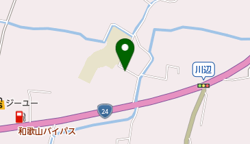 和歌山市川永支所の地図画像