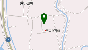 吾川郡八田出張所の地図画像