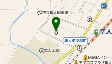 霧島市隼人庁舎の地図画像