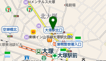 ペンギン堂雑貨店の地図画像
