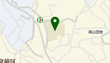 川崎市立平中学校の地図画像