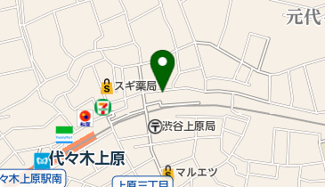 金兵衛 代々木上原本店の地図画像