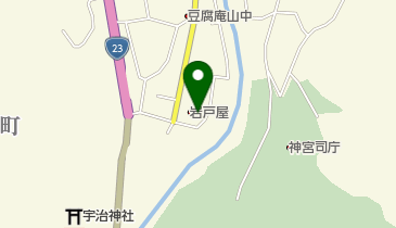 幸福堂 おはらい町店の地図画像