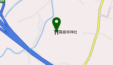 霧島岑神社の地図画像