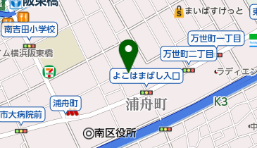 熟成本生まぐろ 丼key(キー) 浦舟店の地図画像