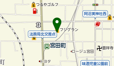サンキューカット フジグラン松山店の地図画像
