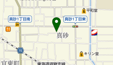 ノムラクリーニング 茨木真砂店の地図画像