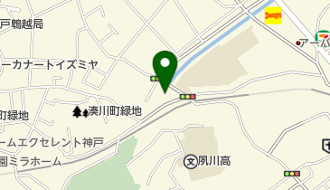 湊川隧道の地図画像