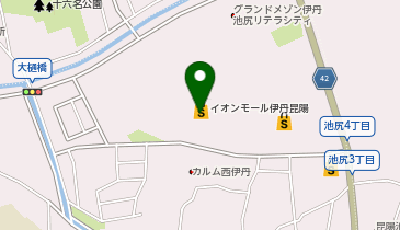 わくわく広場 イオンモール伊丹昆陽店の地図画像