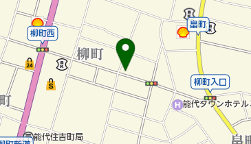 能代バスケミュージアムの地図画像