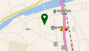 岩国市由宇保健センターの地図画像