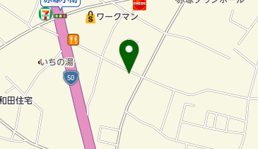 水戸市 赤塚市民センターの地図画像