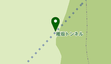 雁坂トンネル有料道路の地図画像