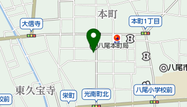 平岡鍼灸整骨院 八尾院の地図画像