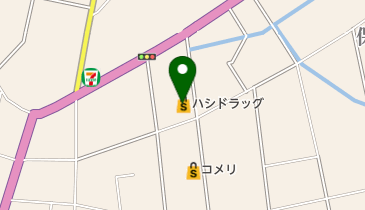 ハシドラッグ 保原店の地図画像