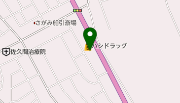 ハシドラッグ 船引店の地図画像