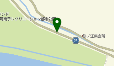 南レク街路(県道37号宇和島下波津島線)の地図画像