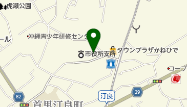 久場川児童館の地図画像