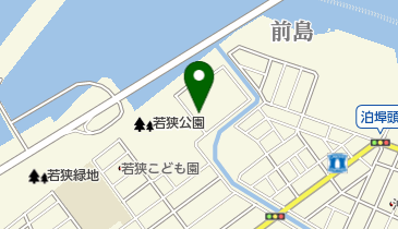 若狭児童館の地図画像