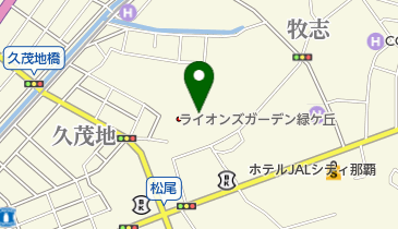 くもじ・にじいろ館の地図画像