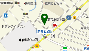 那覇市IT創造館の地図画像