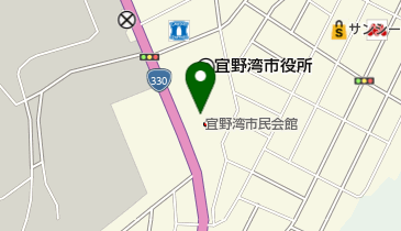 宜野湾市民会館の地図画像