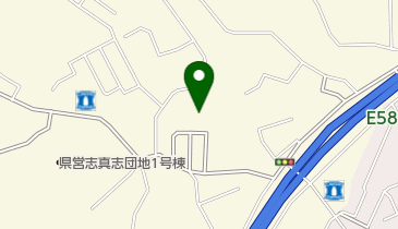 宜野湾学校給食センターの地図画像