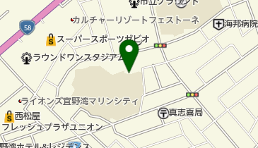 真志喜学校給食センターの地図画像