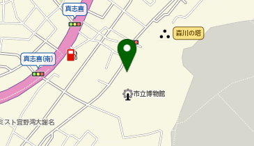 宜野湾森川公園庭球場の地図画像