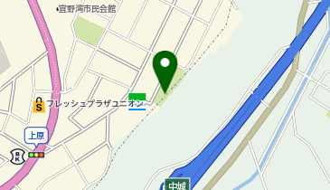 まつのおか児童公園の地図画像