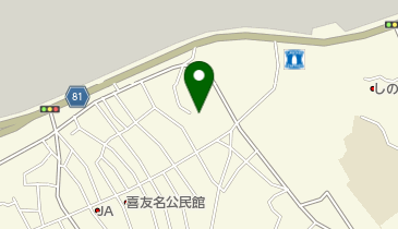 ちゅんなー公園の地図画像