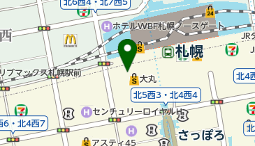 THE ALLEY(ジ アレイ) 札幌大丸店の地図画像