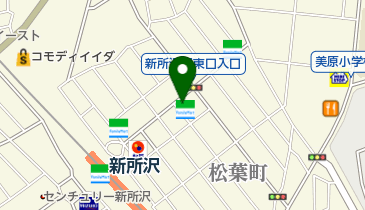 Y.Y Music Studio(ワイワイ ミュージック スタジオ)新所沢店の地図画像