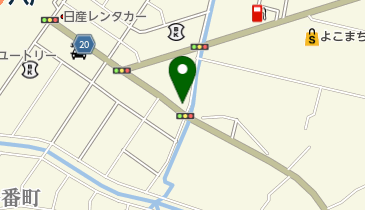 ヴァンラーレンタカーの地図画像