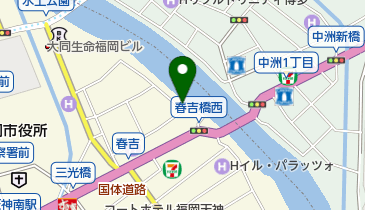 西中洲 油山山荘 檸の地図画像