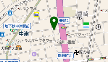 Moonlightgear OSAKA NAKATSU store(ムーンライトギア オオサカ ナカツ ストア)の地図画像