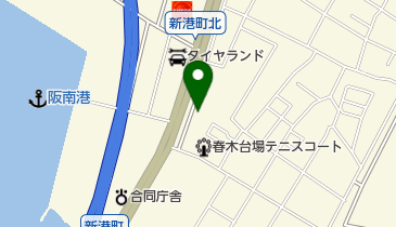 フィッシングベイト イズミの地図画像