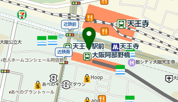 I-PRIMO(アイプリモ) 近鉄あべのハルカス店の地図画像