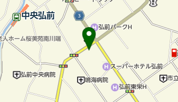 いいオフィス弘前の地図画像