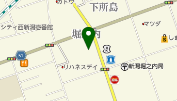 ミッド・ガーデン 堀之内店の地図画像