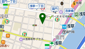 びびび食堂の地図画像