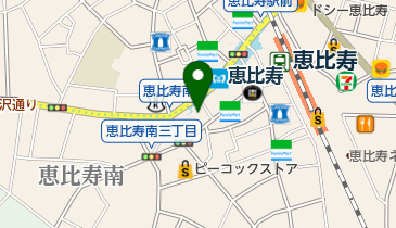 英会話イーオン 恵比寿校の地図画像