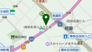 大名カレー 中村屋の地図画像