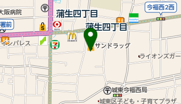 ガモウスマイルの地図画像