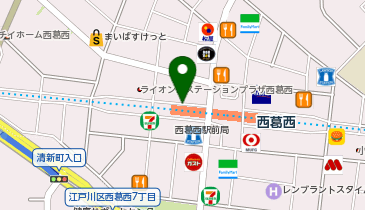 とんから亭 西葛西店の地図画像